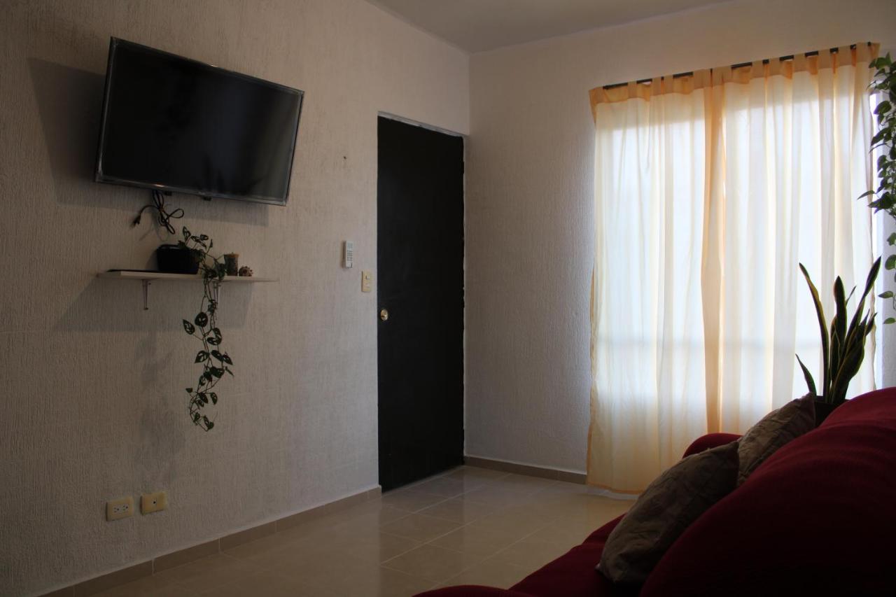 Relajante Y Acogedor Apartamento Con Alberca En Cancún Buitenkant foto