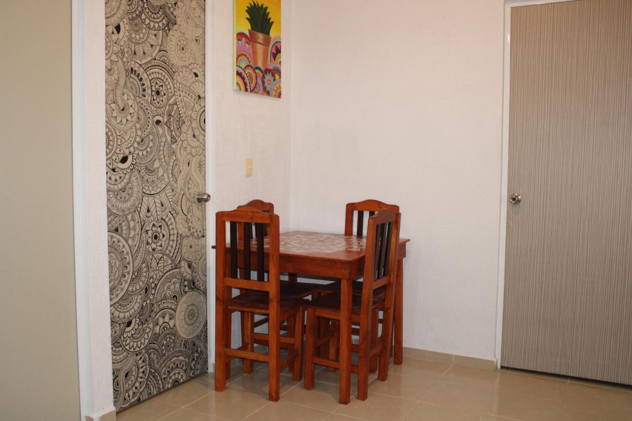 Relajante Y Acogedor Apartamento Con Alberca En Cancún Buitenkant foto